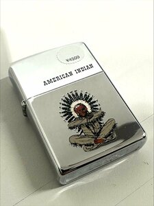 【31】1円～zippo ジッポー 1993年 インディアン ライター 喫煙具　
