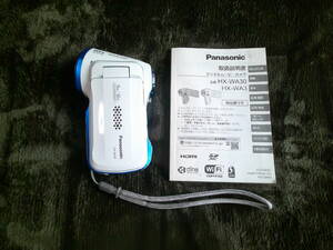 Panasonic パナソニック デジタルビデオカメラ　HX-WA3 防水 取扱説明書付き