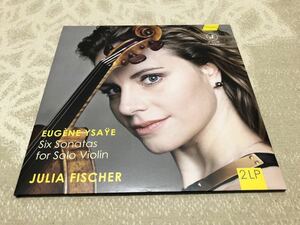 Julia Fischer Eugne Ysae Six Sonatas For Solo Violin 2LP 高音質 優秀録音 500枚限定プレス ユリア・フィッシャー limited rare