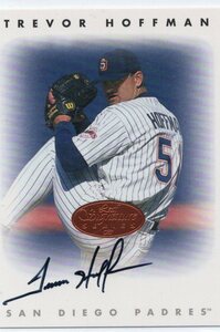 MLB 1996 LEAF SIGNATURE 　 TREVOR HOFFMAN トレバー・ホフマン 直筆サイン　　新品ミント状態品 SILVER