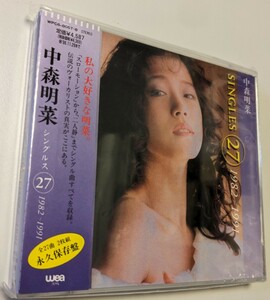 M 匿名配送 CD 中森明菜シングルス 27 2CD 4943674805723