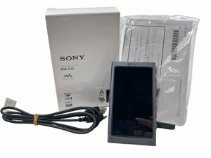 SONY ソニー WALKMAN ウォークマン NW-A35 チャコールブラック 本体 音楽 オーディオ機器 デジタルオーディオプレーヤー 16GB 高性能