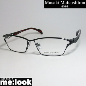マサキマツシマ Masaki Matsusima 眼鏡 メガネ フレーム MF1272-4-58　 度付可 マットブラック