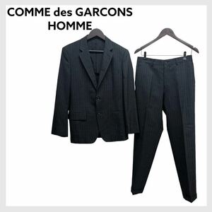 COMME des GARCONS HOMME コムデギャルソンオム ウール ストライプ 背抜き ジャケット＆パンツ セットアップスーツ AD2007 HA-J031 HA-P023