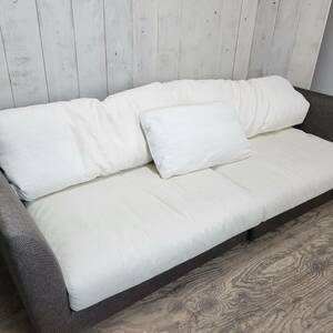 yj)札幌発/店頭引取歓迎 arflex/アルフレックス フェザークッション Ａ-SOFA/エーソファ 3P/3人掛け セパレート ボーコンセプト 24d菊DO