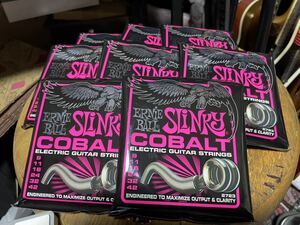 8セット　ERNIE BALL ( アーニー・ボール ) Cobalt Super Slinky #2723 09-42