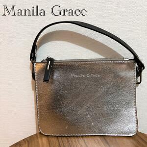 美品Manila Graceマニラグレース セミショルダーバッグ/ハンドバッグ