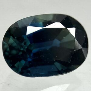 〔天然サファイア 0.864ct〕a約6.63×4.66mm ルース 裸石 宝石 ジュエリー sapphire corundum コランダム テDC0