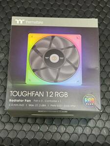 Thermaltake TOUGHFAN 12 RGB Radiator Fan 3 Pack 高風量・低騒音 2000rpm ARGB PCケースファン CL-F135-PL12SW-A FN1820