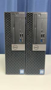 【2台】MSオフィース2019付・Dell Optiplex 5060・Intel Core i5-8世代・8G・256G・DVDマルチ・Win11。