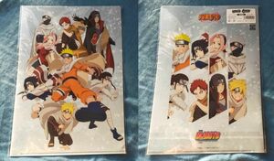 ◆NARUTO＆BORUTO◆東京スカイツリーコラボ　「雪月風花」　A4クリアファイル