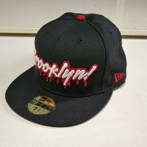 4263　ニューエラ　キャップ　59FIFTY　黒　帽子