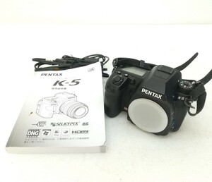 M6haci0335/ペンタックス PENTAX K-5 デジタルカメラ 本体のみ レンズなし バッテリーなし 電源コードなし メモリーカードなし 現状品