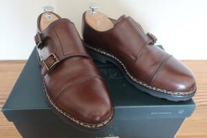 ★Paraboot　パラブーツ　WILLIAM　ウィリアム　ダブルモンクストラップ　UK6.0　24.5㎝　GR EBENE★