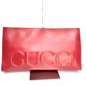 GUCCIグッチレザークラッチバッグセカンドバッグ 