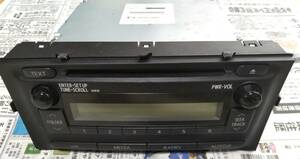 Panasonic製　TOYOTA　アクア　純正　オーディオ　CD　FM/AM　86120-52C90　動作確認済み