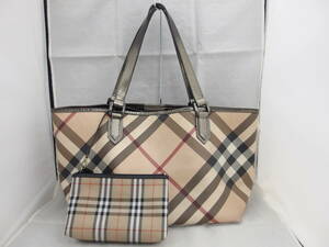 Burberry バーバリー チェック柄 トートバッグ　/B6852