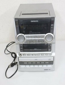 ☆アイワ CD/MD/ラジオ/テープ システムコンポ XR-MD500
