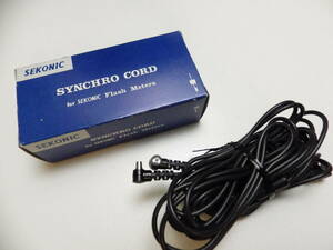 SEKONIC SYNCHRO CORD セコニック Flash Meter用