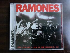 ラモーンズ RAMONES / LIVE, JANUARY 7, 1978 THE PALLADIUM, NYC 輸入盤 5050749200921