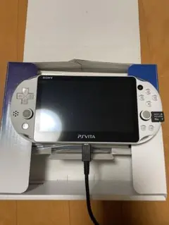 【箱付き】PSVITA PCH-2000 グレイシャーホワイト ソフトセット