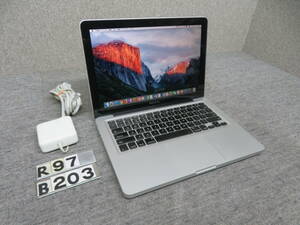 MacBook Pro A1278 究極PC ◆ CS6＆Office付◆PC1台で、ダブルmacOS & Windows10 ◆13.3型◆ 高速2.53GHz / 8GB / 高速起動SSD 512GB