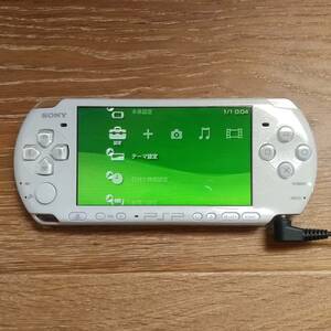 PSP-3000 本体 パールホワイト 白 ジャンク扱い PlayStation Portable