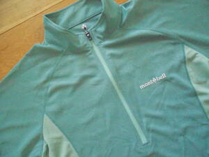 モンベル mont-bell クール ショートスリーブジップシャツ 半袖ドライＴシャツ レディース Women