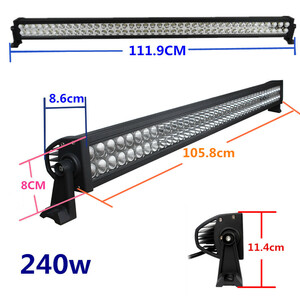 グレードアップ CREE製 チップ 搭載 240W×1台 広角 3w×80連 18000 lm LED ワークライト 農業 建設機械 船舶 トラック用品 車外灯使用