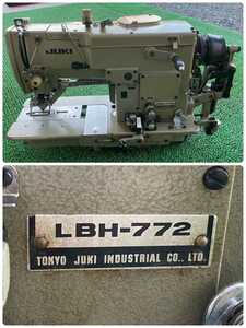 【埼玉県引き取り限定】JUKI LBH-772 工業用ミシン ジューキ 中古品