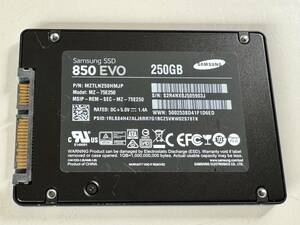 SAMSUNG【動作確認済み】SSD 250GB　3006