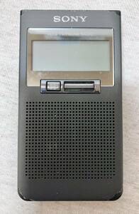 SONYソニー ポケットラジオ XDR-63TV AM FMステレオ TV 携帯ラジオ RADIO ワンセグ 音声受信