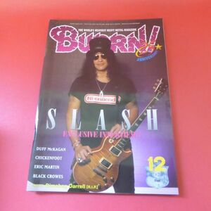 C3-230210☆BURRN! バーン 2009年12月号 ポスターつき/SLASH　EXCLUSIVE　INTERVIEW!!