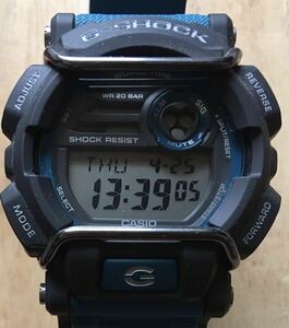 [美品] CASIO G-SHOCK GD-400 ブルー&グレー 日本未発売モデル 貴重カラー