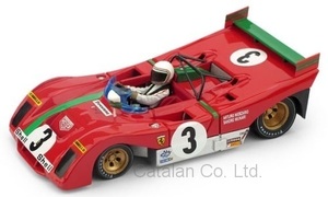 1/43 フェラーリー タルガフローリオ Ferrari 312PB RHD No.3 Targa Florio 1972 S.Munari Brumm 梱包サイズ60