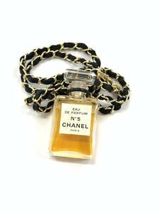 CHANEL シャネル　香水瓶　ネックレス　ペンダント　レア　正規品　5番　チェーン