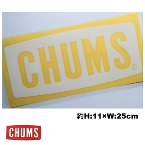 CHUMS Logo L Cutting Sheet CH62-1482 新品 チャムス ステッカー 防水素材