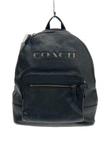 COACH◆リュック/レザー/BLK/F37802