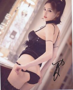 小夕 Xiao Xi juju★直筆サイン写真★証明書COA◆9300