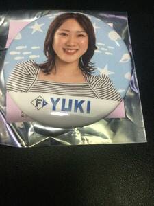 北海道日本ハムファイターズ　ファイターズガール　シークレット缶バッジ　YUKI