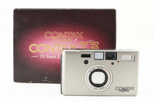 希少 元箱付 ★極上品★ CONTAX コンタックス T3 70 Years Limited Edition 70周年記念モデル ダブルティース AFコンパクトカメラ (3953)