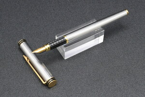 WATERMAN IDEAL 18K-750 ウォーターマン ペン先18K シルバー カートリッジ コンバーター 両用式 万年筆 筆記用具 ■24304