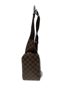 LOUIS VUITTON◆ジェロニモス_ダミエ・エベヌ_BRW/PVC/BRW/N51994