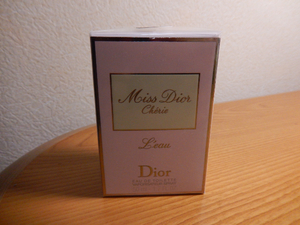 とても希少品、シュリンク未開封(^^ゞ 50mlトワレ「Miss Dior cherie leau：シェリー オー」EDT-SP（スプレー）_/_/ 交渉OK、匿名OK！ _/_/