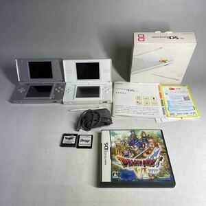 1円 任天堂 Nintendo DS Lite 2台 ソフト3本セット