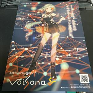 voisona 2023 非売品　フライヤー 1枚　★未使用　美品　★即決