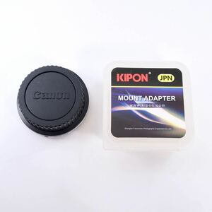 KIPON キポン　キャノン FD-EOS マウントアダプター
