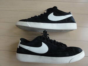 美品 NIKE BLAZER LOW SD ナイキ ブレーザー ロー スエード 黒 27.5cm AV9373-001