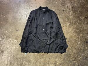 COMME des GARCONS HOMME 80s ギャザー レーヨン シャツ コムデギャルソンオム 1980s HB-080350