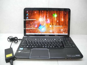 ☆1円スタート☆第3世代☆東芝☆dynabook☆T552/58HBS☆Core i7 2.40GHz/8GB/1TB/BD/無線/カメラ/Office/Windows 10 Home☆